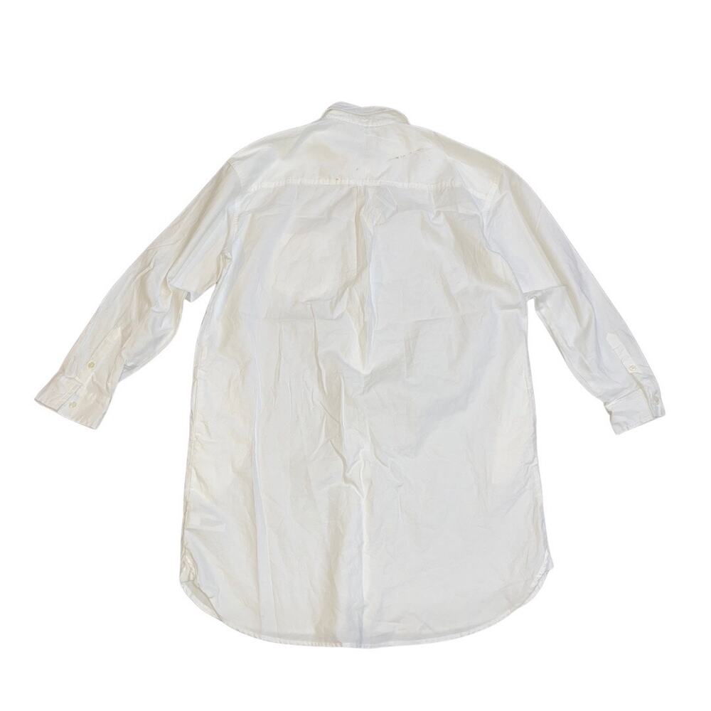 Universal Thread White Button Down Tunic Long Shi… - image 2